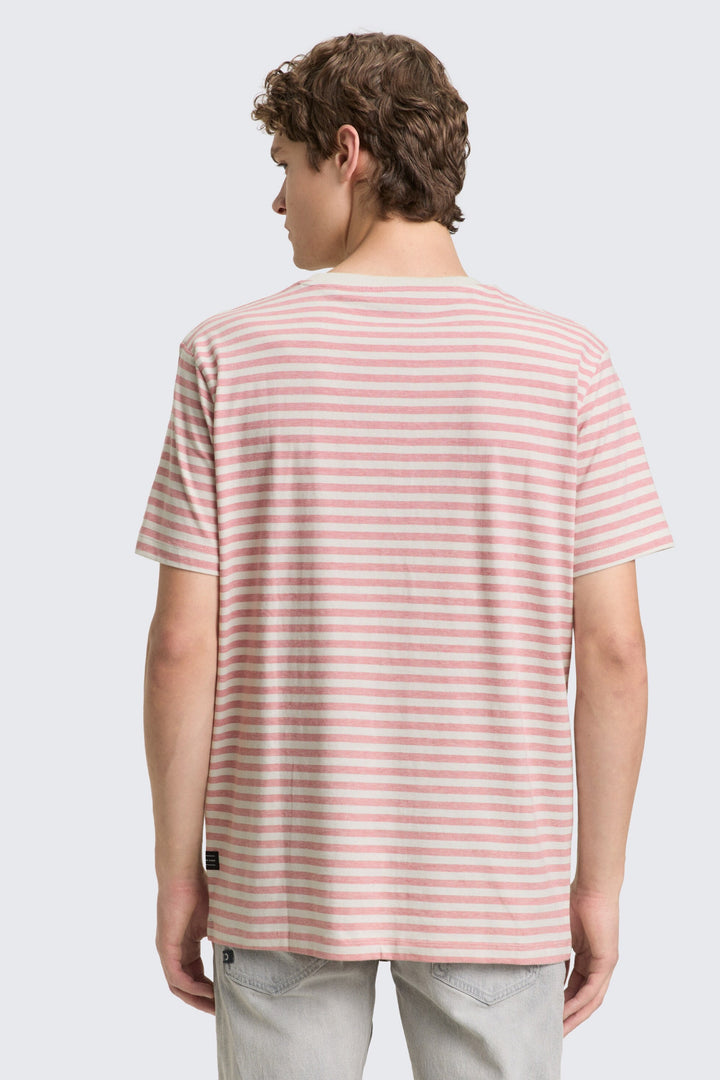 Minimalist striped T-shirt