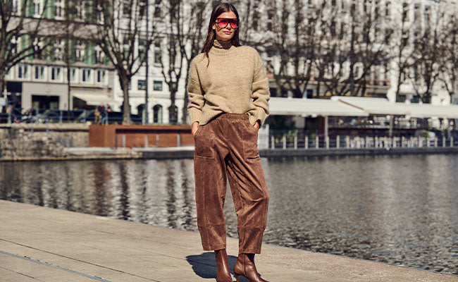 Corduroy trousers