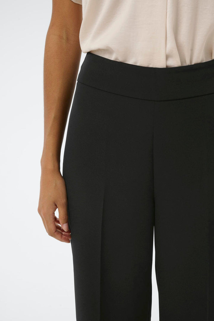 Pantalon droit taille haute Zhen