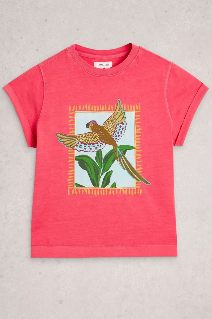 Gina T-shirt with bird print
