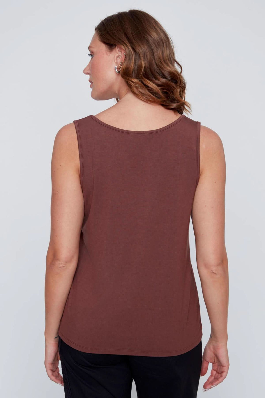 Flowy V-neck tank top