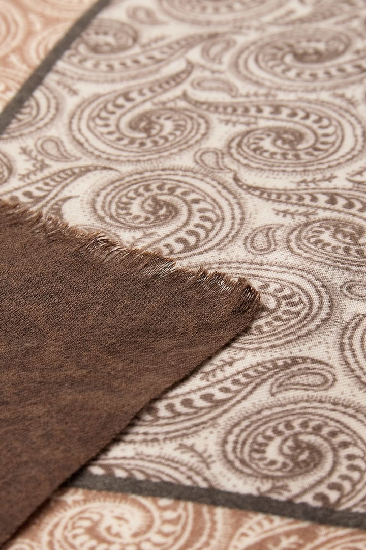 Hosna paisley-pattern scarf 