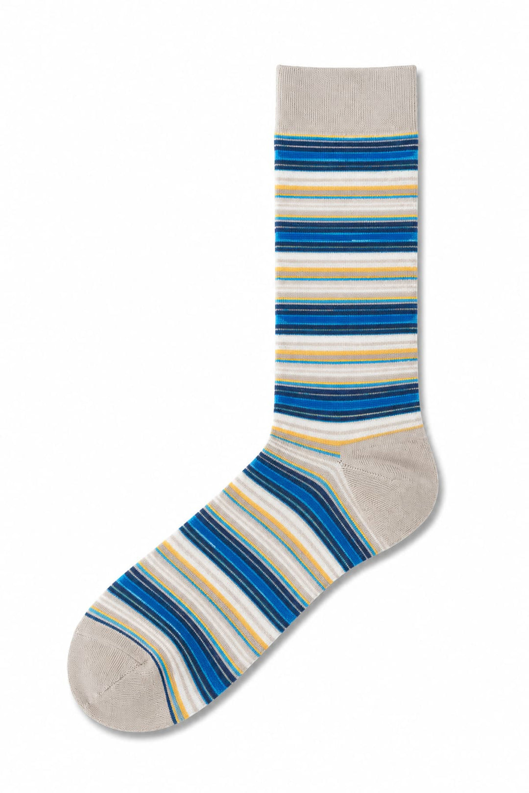 Vue de face bas rayés multicolores Marcoliani pour homme - Valérie Simon