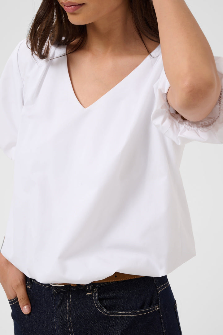 Kiki balloon-sleeve blouse for women by Kaffe
