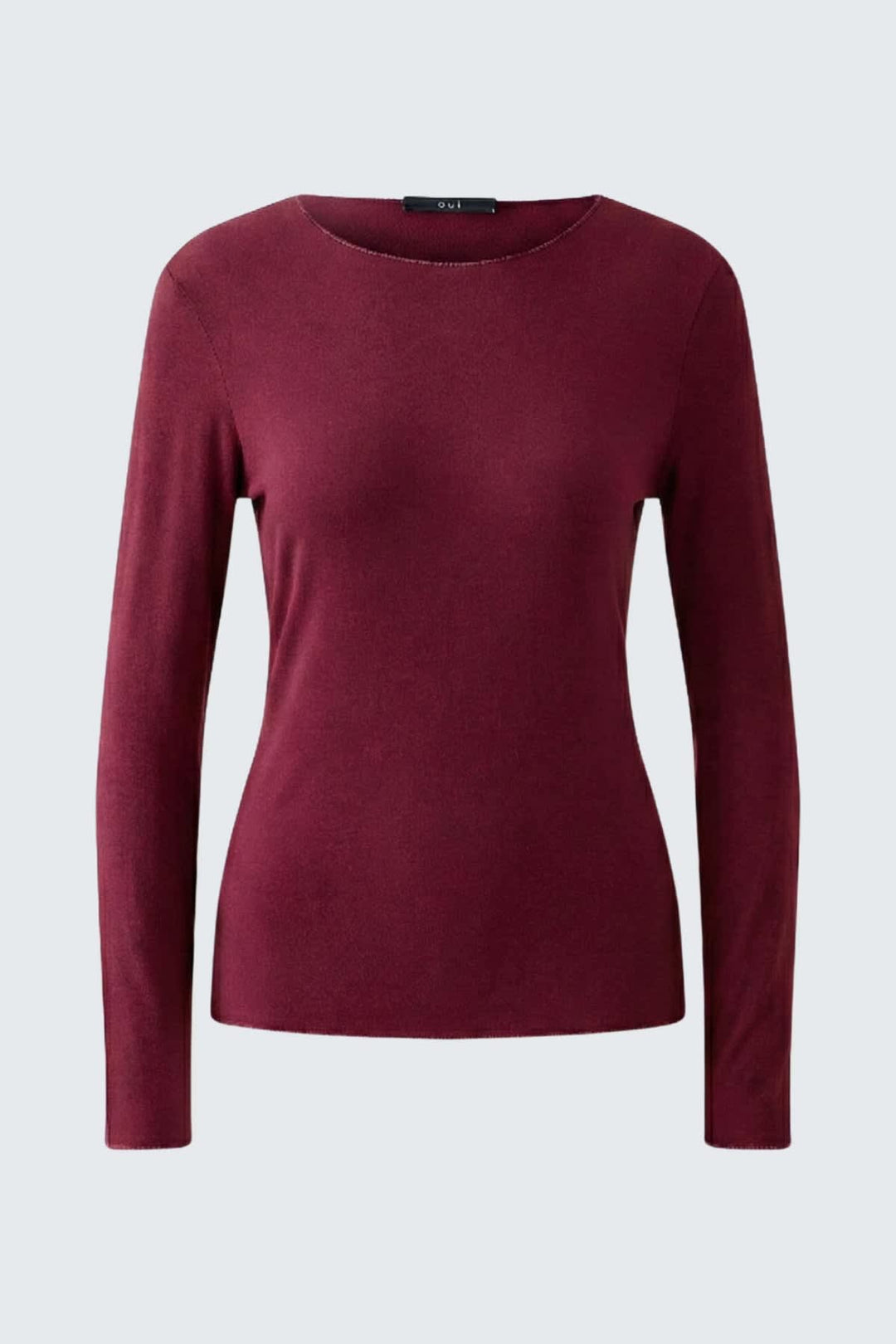 Chandail à manches longues en modal pour femme Oui