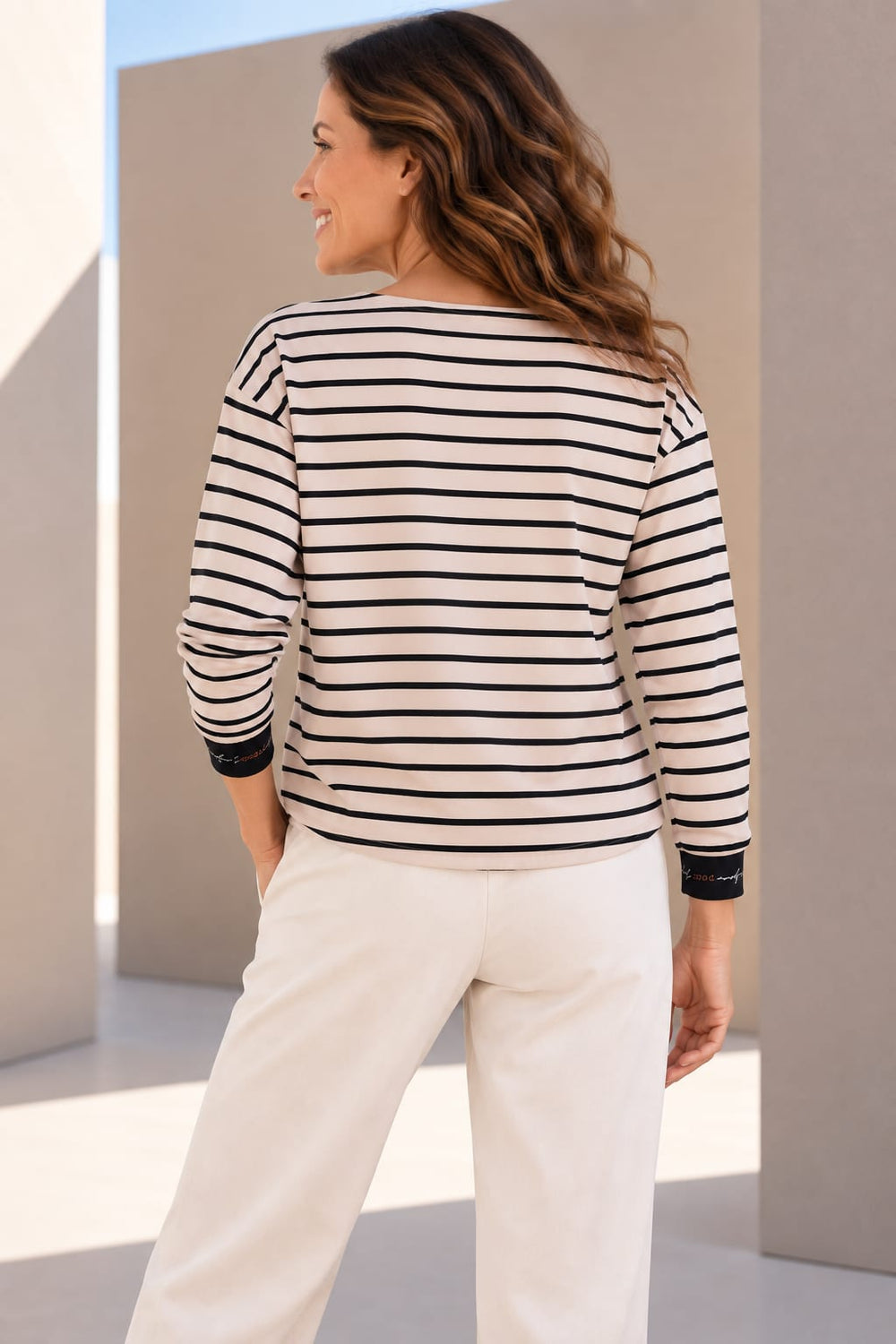 Women's striped sweater kennys