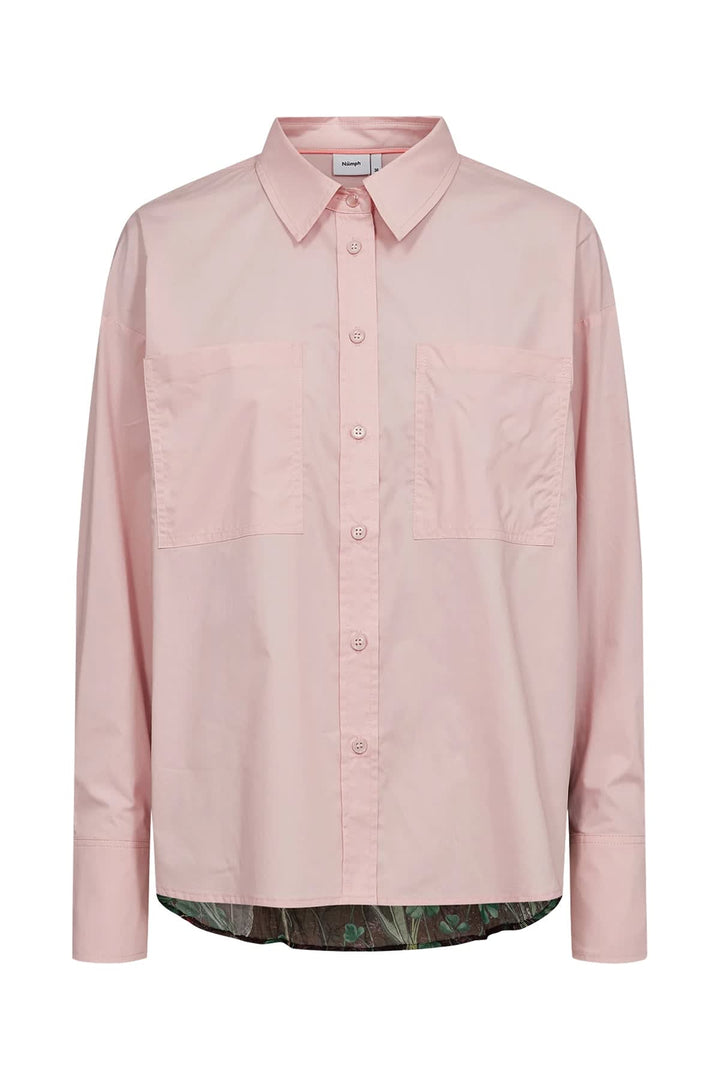 Chemise avec imprimé floral au dos vue de dos pour femme Numph