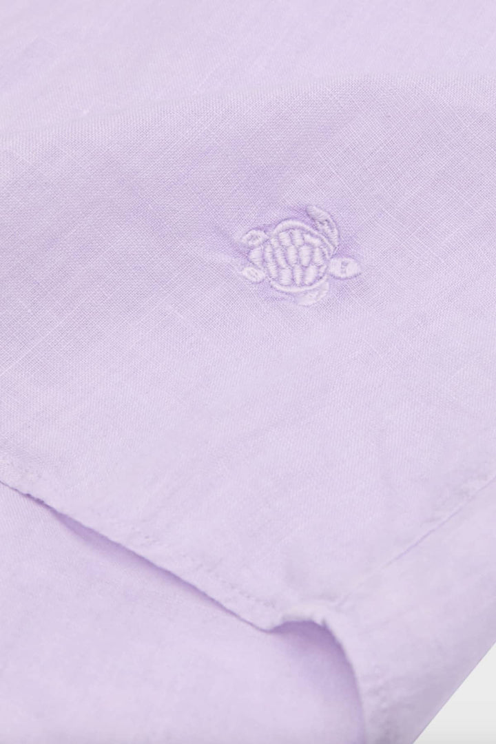 Close-up of a blue Vilebrequin men&