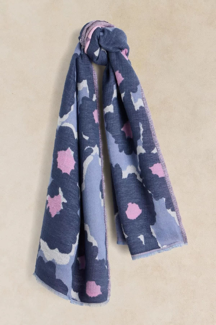 Foulard Selma à imprimé floral pour femme White Stuff