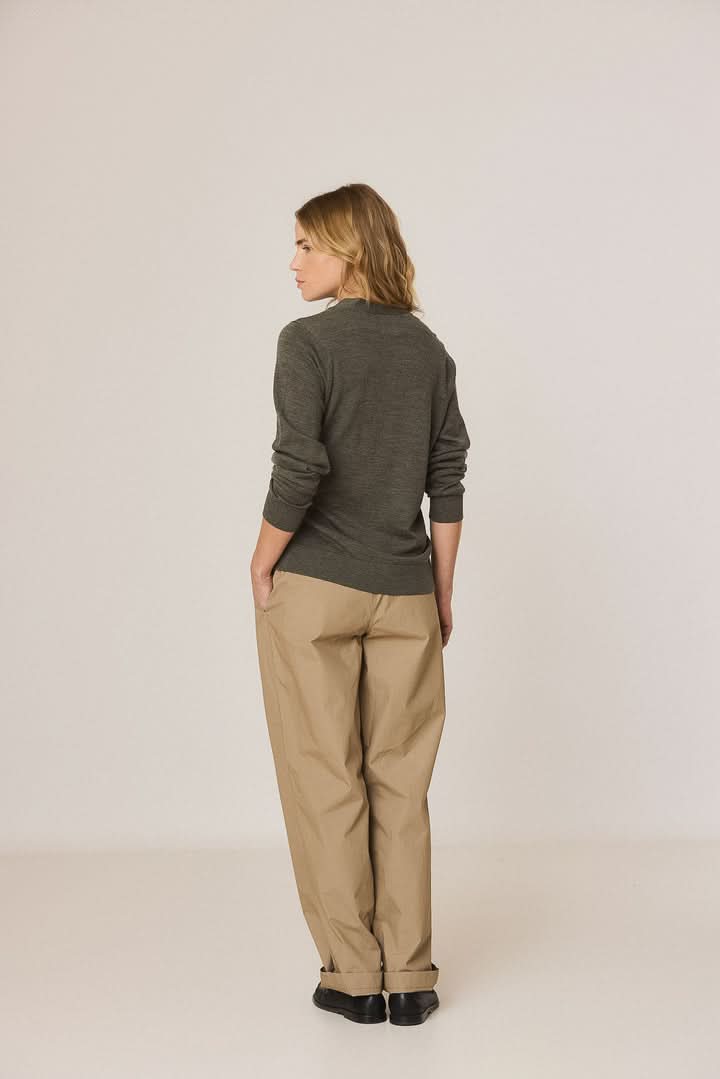 Cardigan à effet croisé