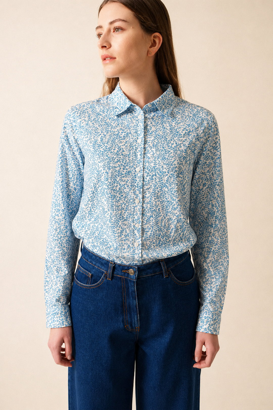 Fanny blouse in lightweight cotton 