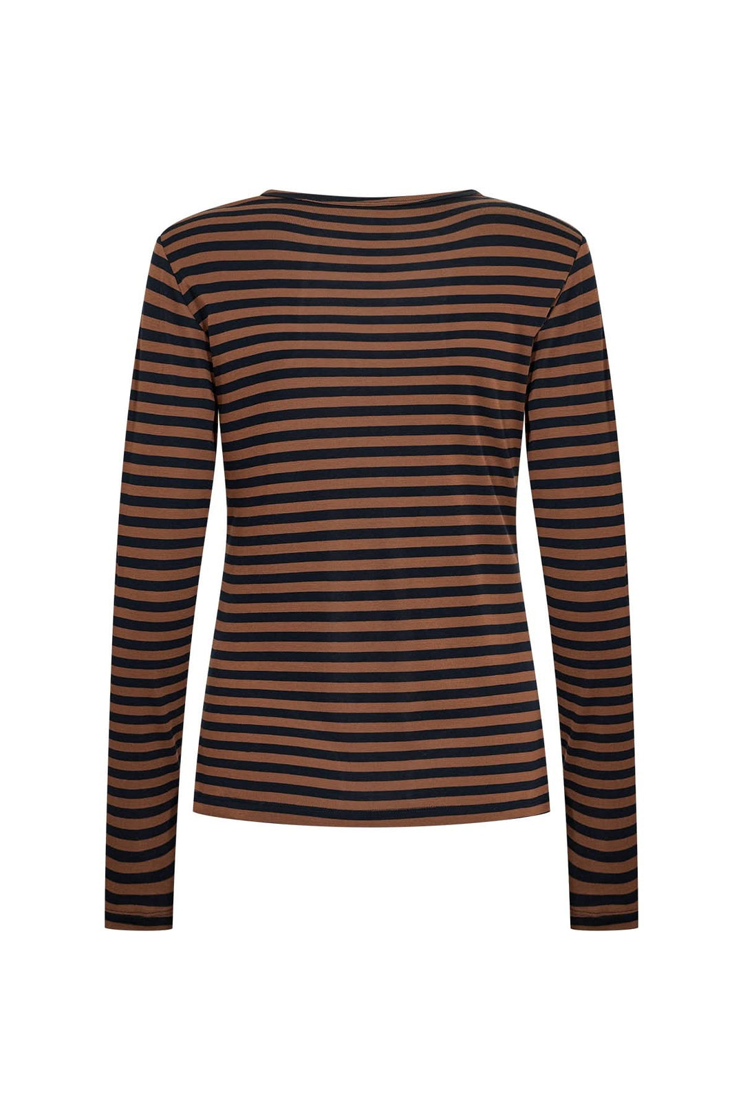 Striped long-sleeve sweater 