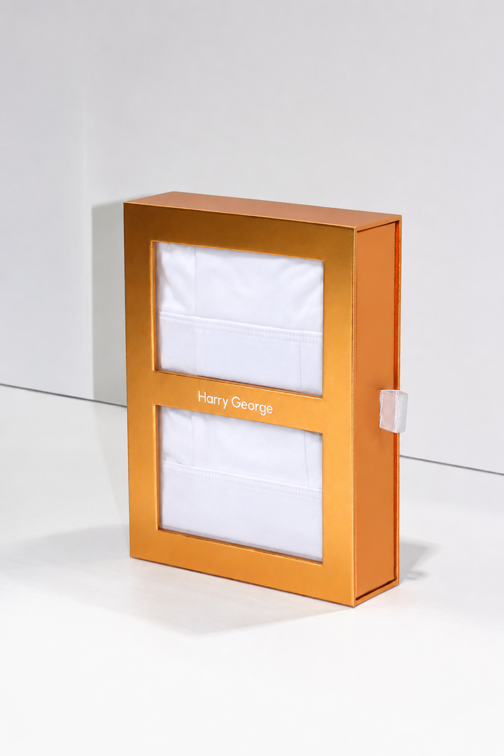 Set of two 4-inch long boxer briefs