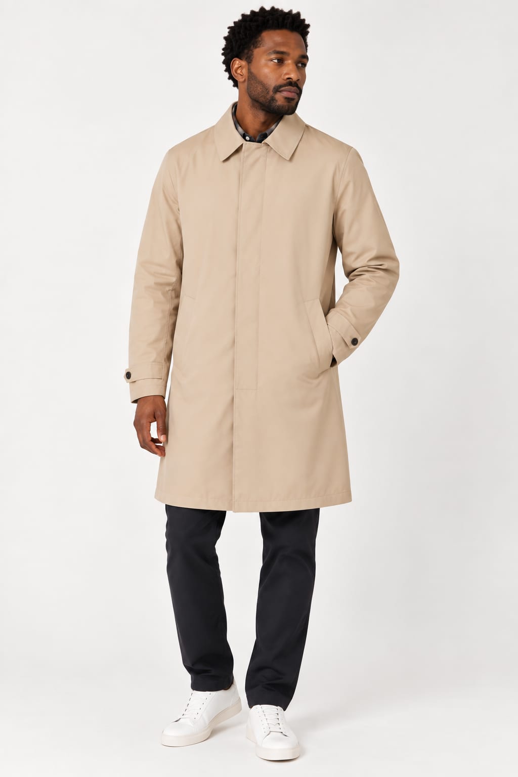 Imperméable long pour homme Fradi