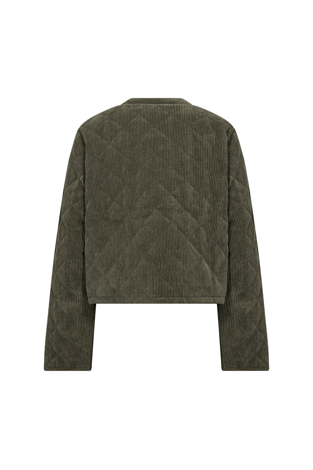 Bindi short corduroy coat 