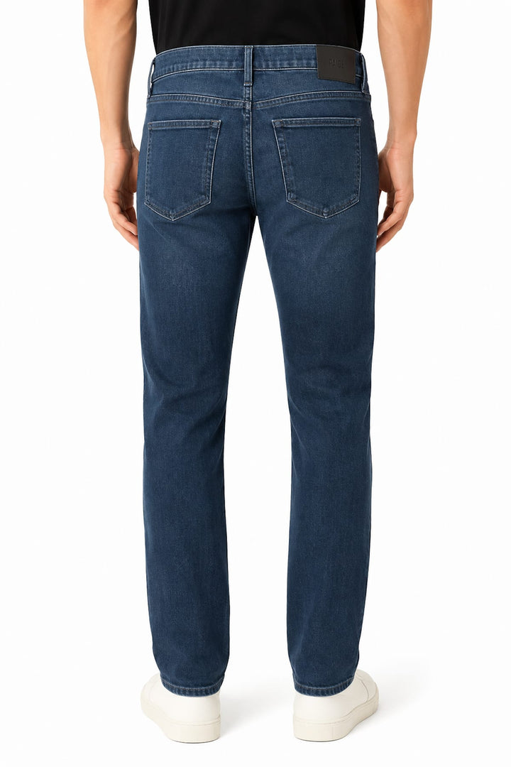 Rear view of Paige classic men&