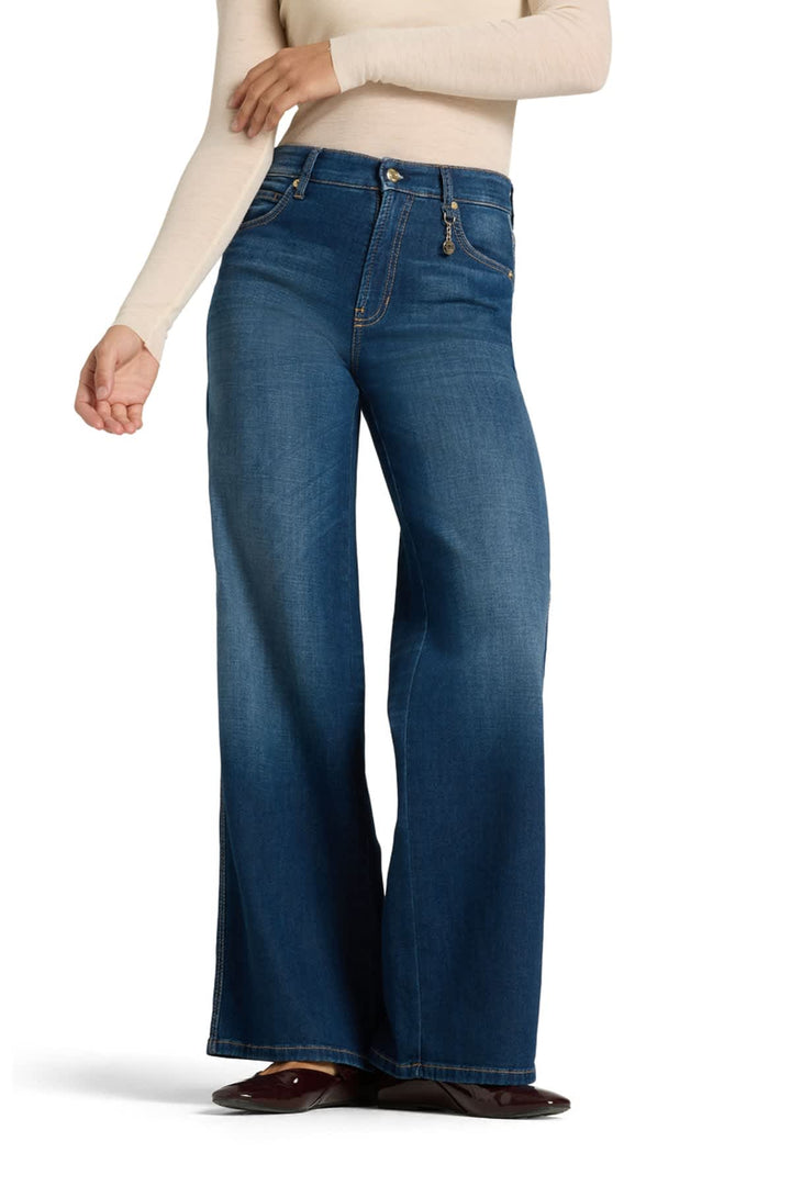 Jeans à jambe large Aimee pour femme Cambio