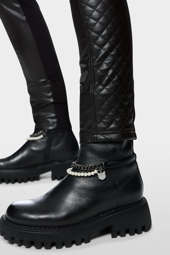 Faux leather leggings for women by Marc Cain