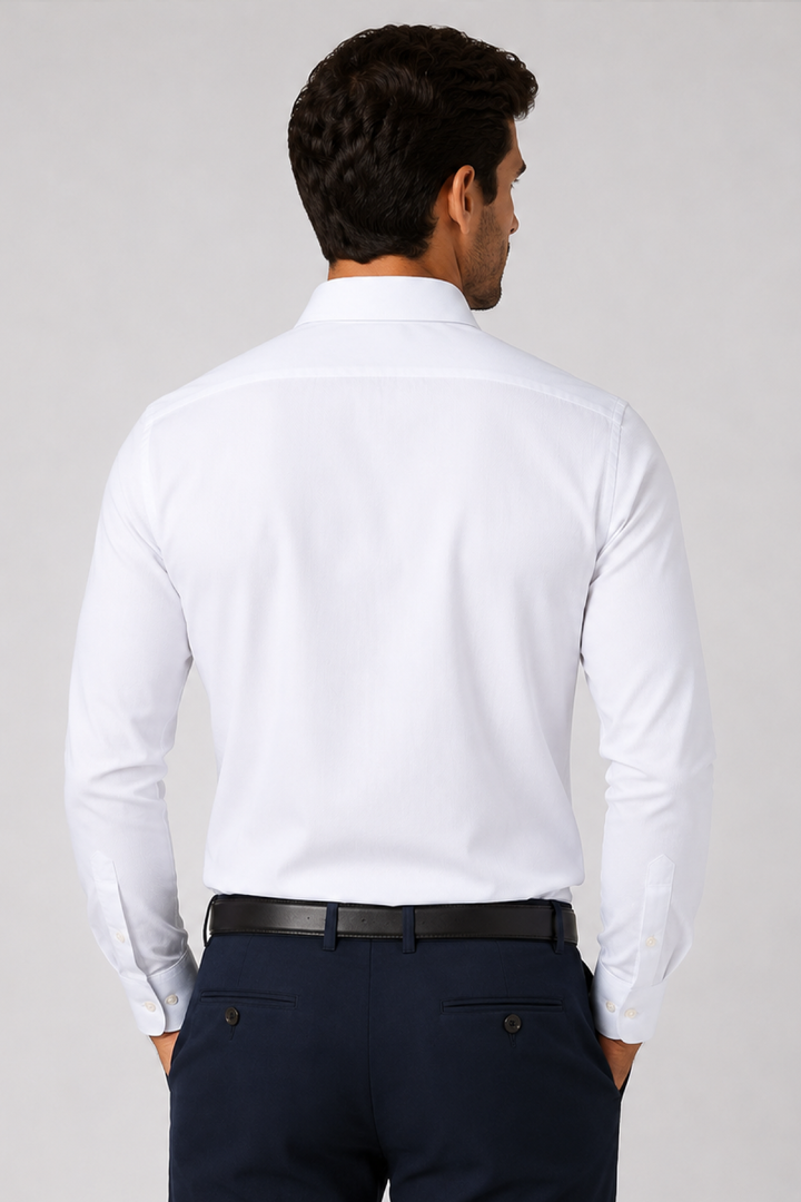 Textured dress shirt