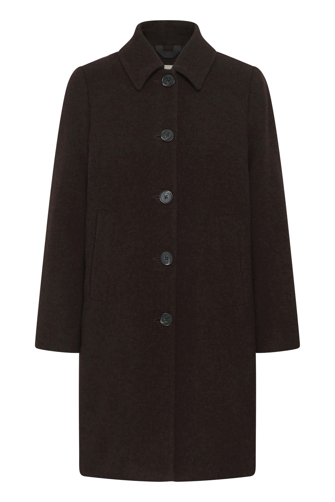 Kamillas long wool-blend coat for women by Part Two