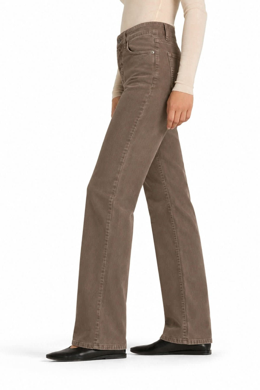 Pantalon en velours fin pour femme Cambio