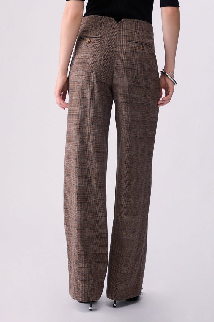 Pantalon habillé à jambe large pour femme liujo