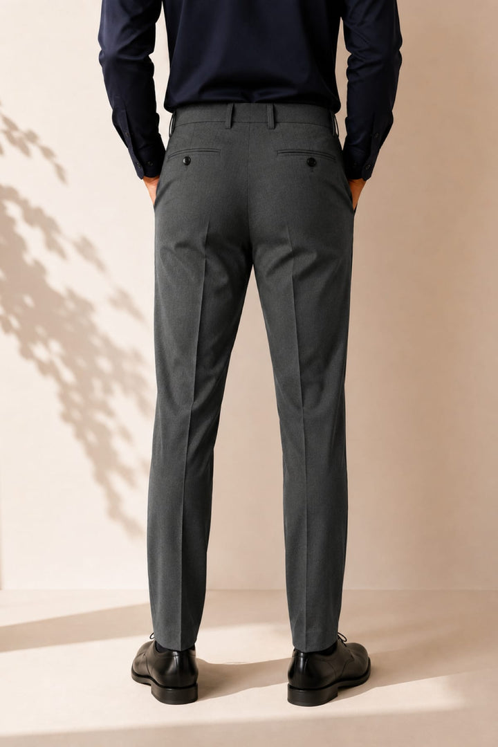 Side view of gray men&