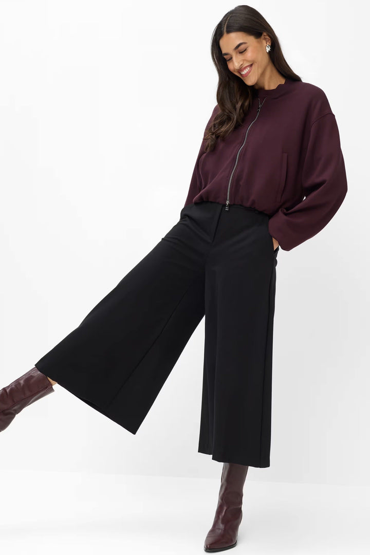 Pantalon Melli écourté à jambe très large pour femme Brax