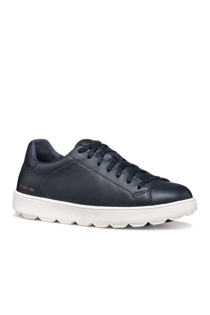 Smooth-leather sneakers