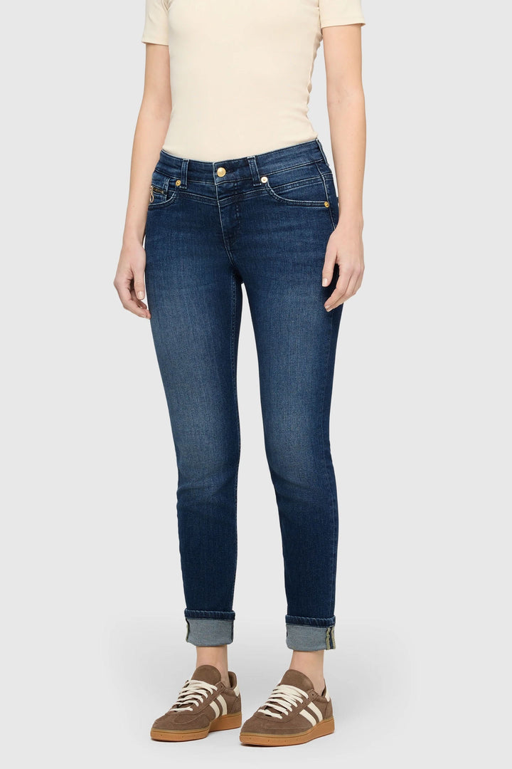 Rich Slim Fit Cuffed Jeans 