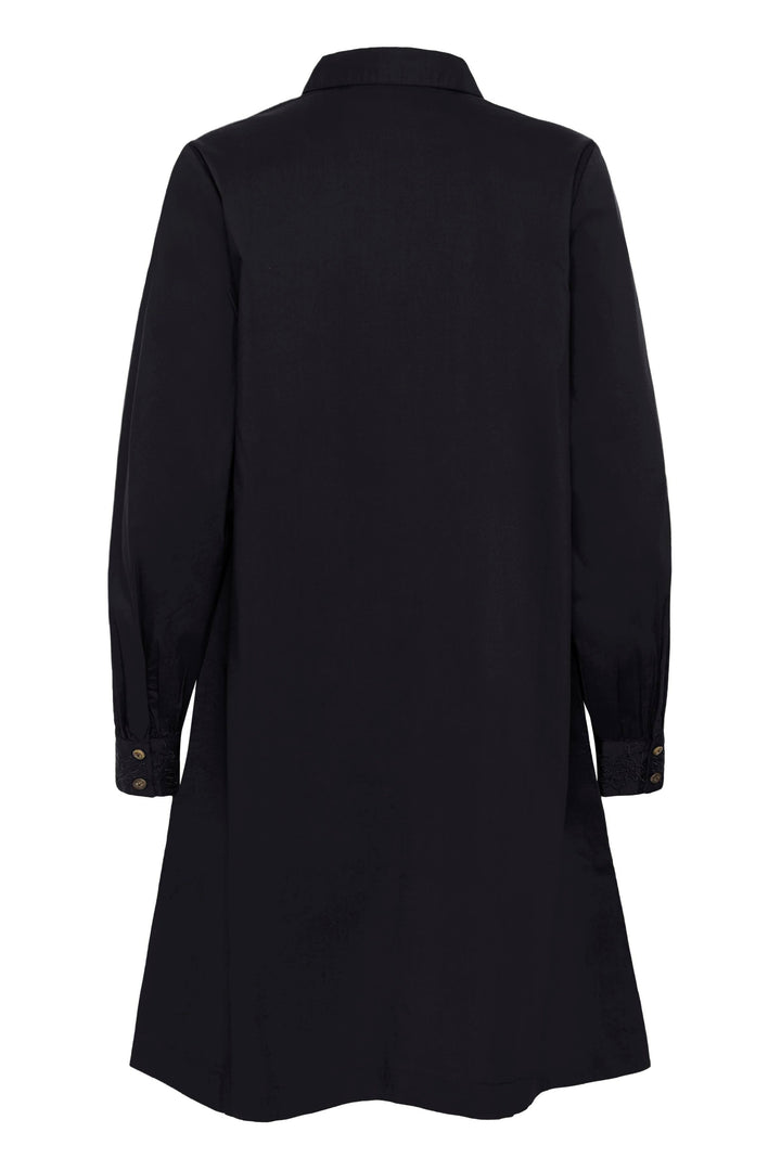 Vue portée robe Leli chemisier d&