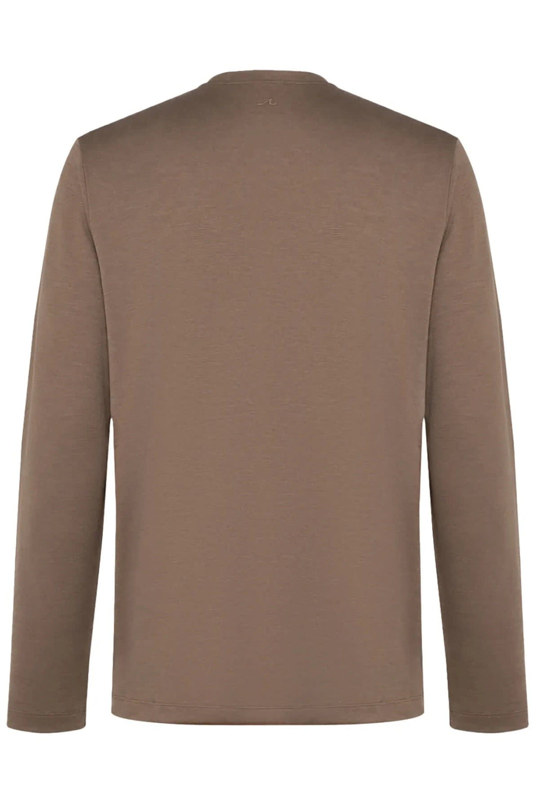 Vue de côté T-shirt manches longues Paul and Shark pour homme bleu avec logo distinctif - Valérie Simon