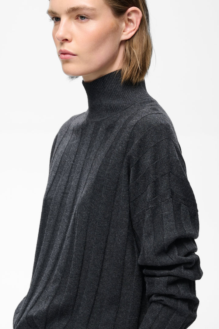 Tricot à col roulé côtelé Tessi pour femme Inwear
