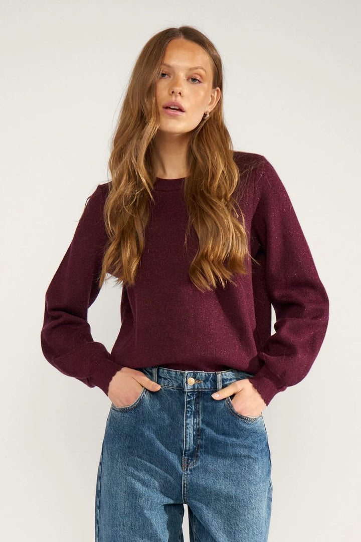 Numph long-sleeve knit for women