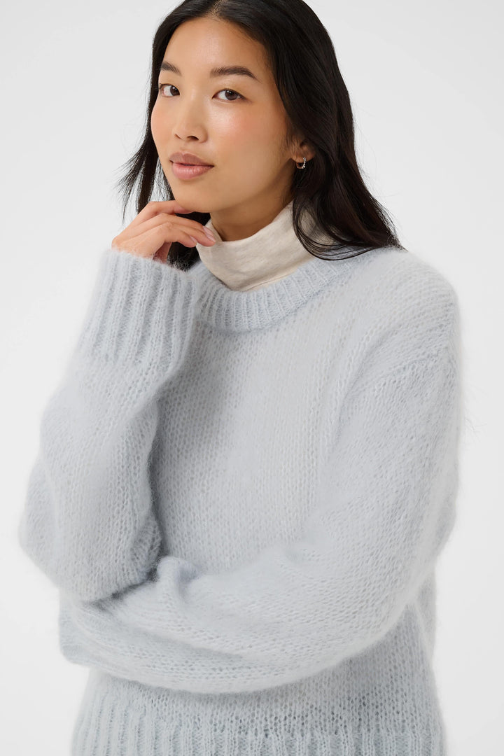 Women’s Fluffy Sille Crew-Neck Knit Part Two