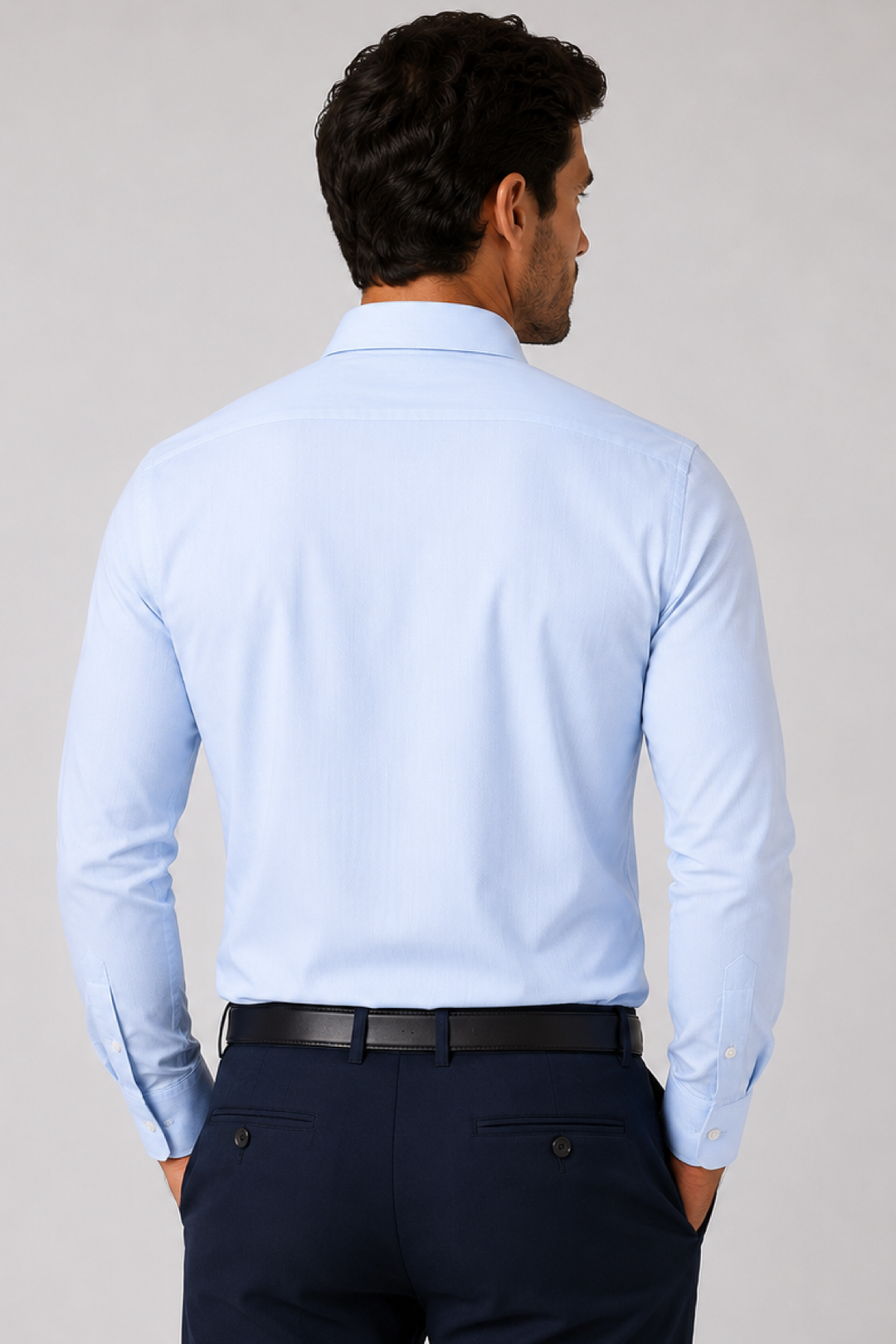 Textured dress shirt