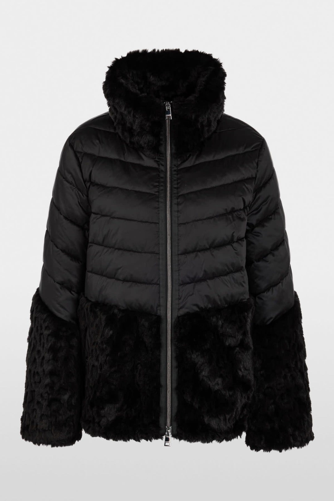 Veste matelassée avec fausse fourrure pour femme Marc Cain