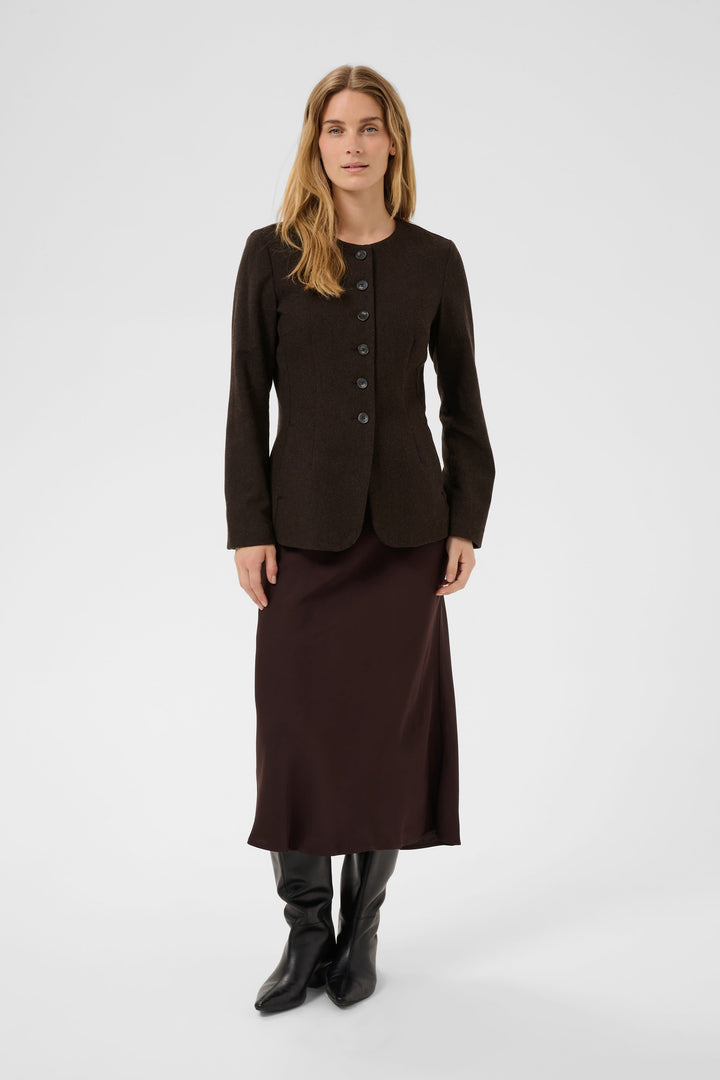 Celinn fitted round-neck blazer for women Part Two