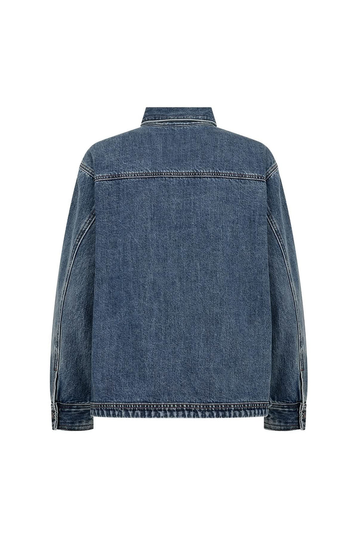 Heda denim jacket with patch pockets 