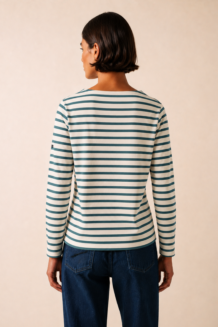 MERIDAME II long-sleeved striped sweater 
