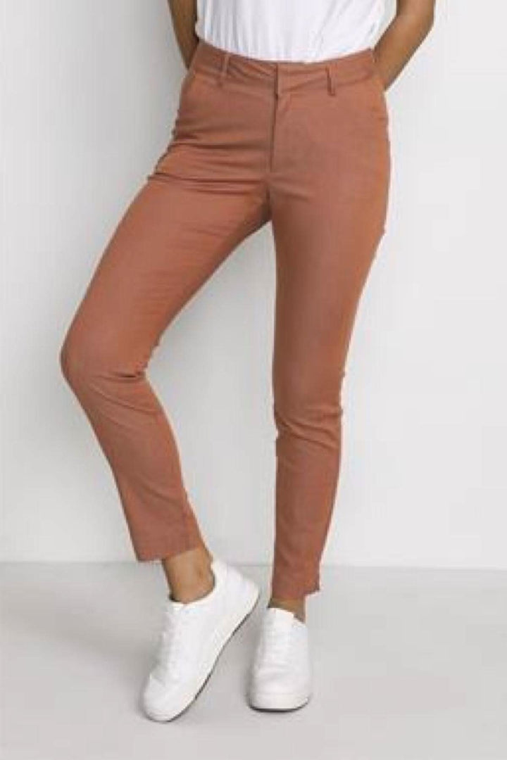 Pantalon Chino orange parfait pour l&