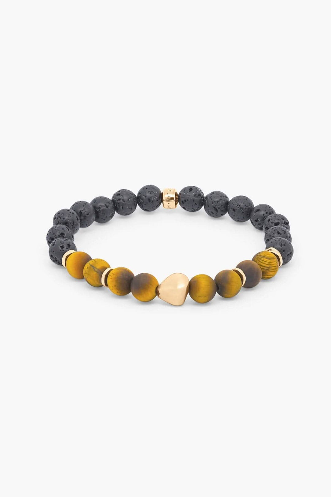 Bracelet élastique avec perles d&