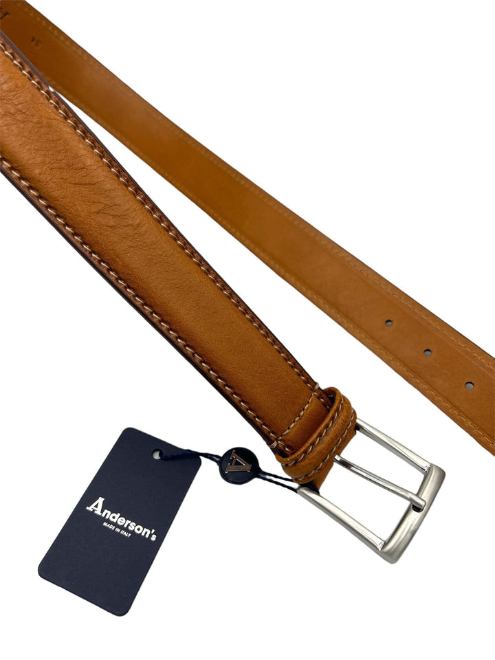 Ceinture en cuir italienne tan Anderson&