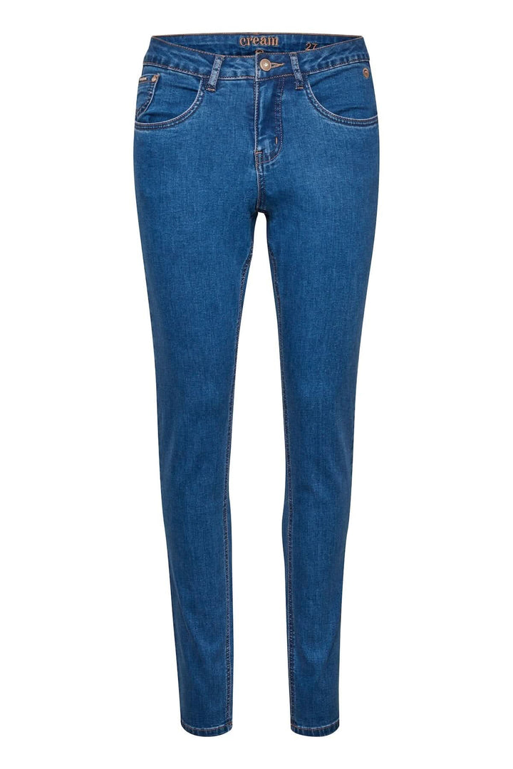 Jean skinny bleu pour femme, coupe régulière, polyvalent, adapté à toutes les occasions