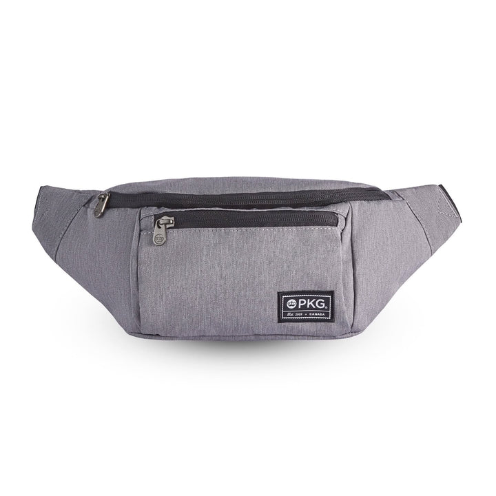 Sac à bandoulière recyclé PKG Bremner en polyester résistant, parfait pour excursions et sorties.