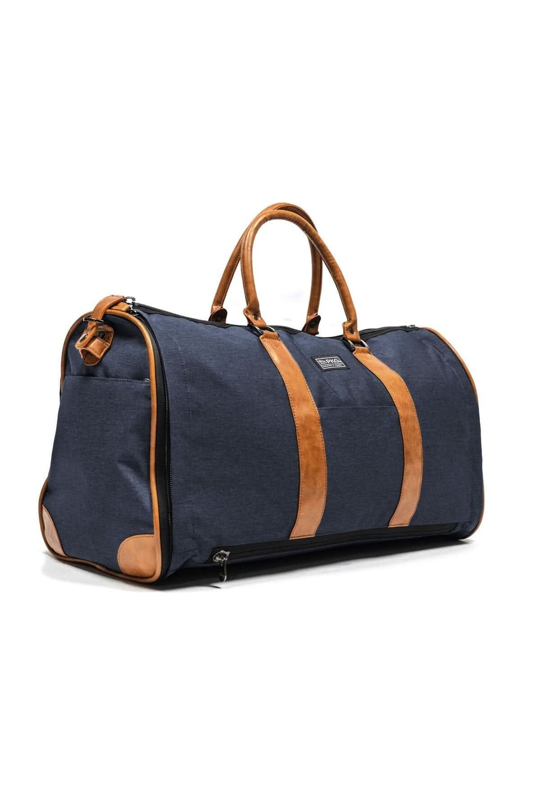 Sac de sport PKG Rosedale 41L, en tissu recyclé et cuir, pour voyages d&