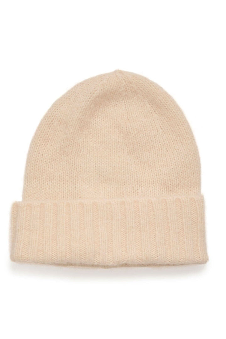 Tuque Kaleska en laine beige, idéale pour garder la tête au chaud durant l&